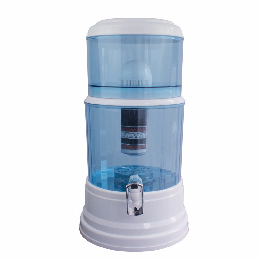 Aimex Benchtop Water Purifier with Maifan Stone 3x8-Stage 20L