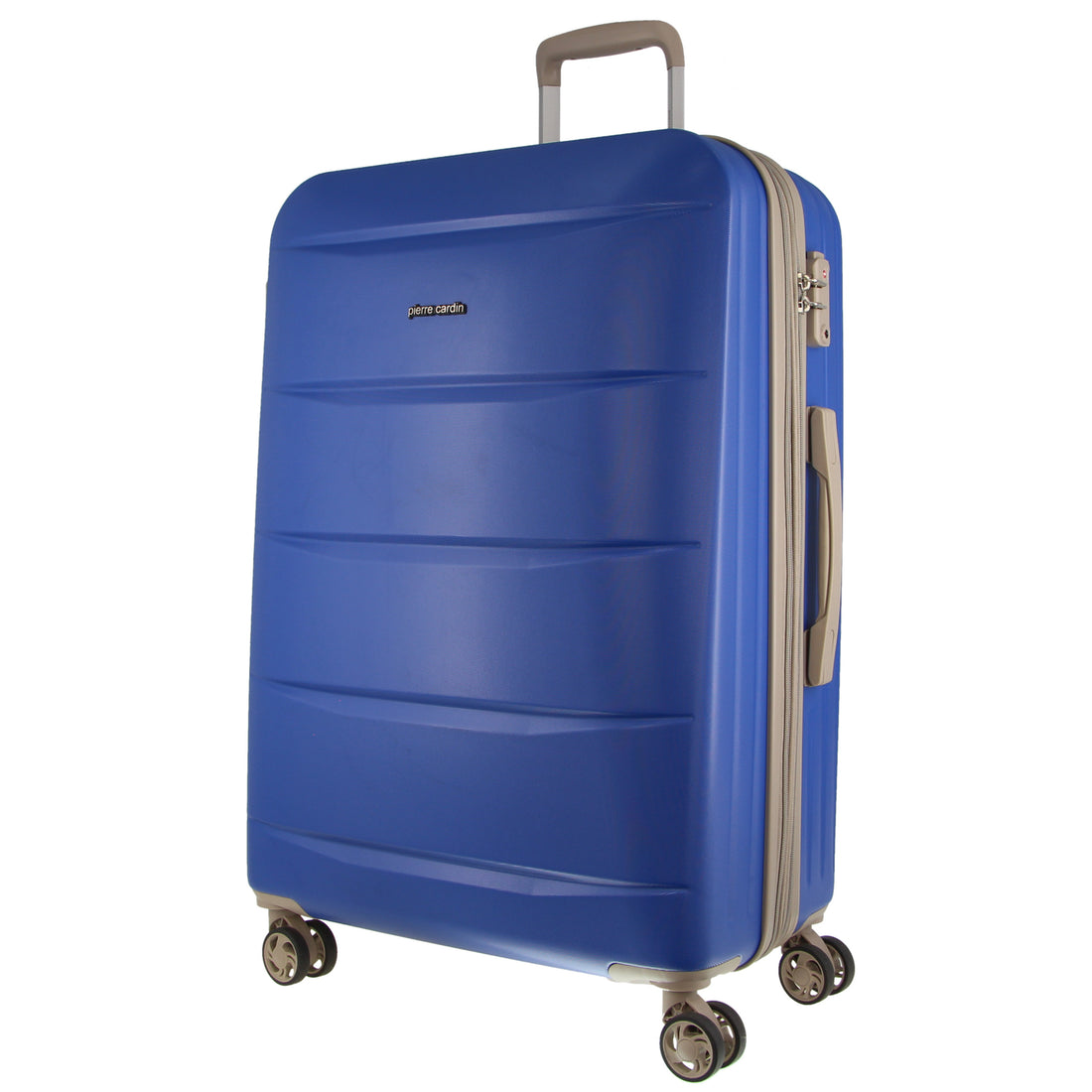 Pierre Cardin Hardshell Carry On Luggage 54cm 49L Ocean