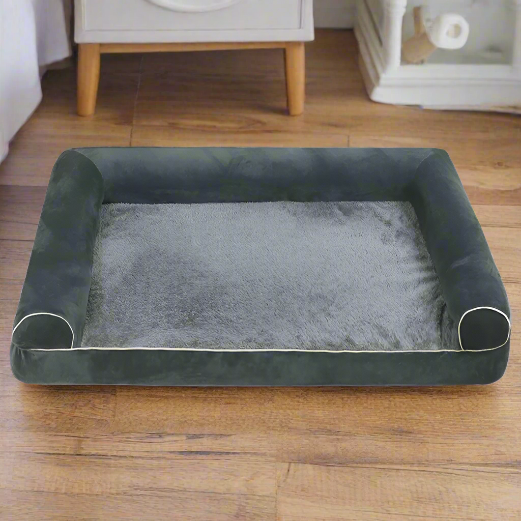 PawfectFriend Orthopedic Dog Bed Calming Memory Foam XL Gray