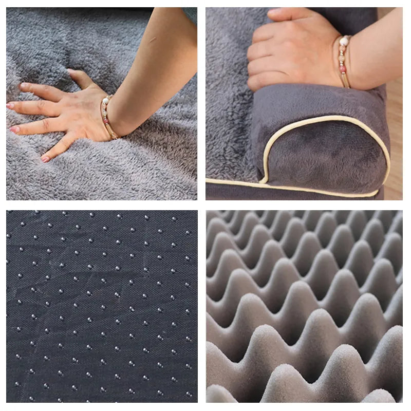 PawfectFriend Orthopedic Dog Bed Calming Memory Foam XXL Gray