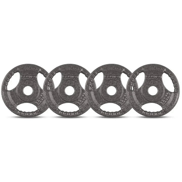 CORTEX 1.25kg Cast Iron Tri-Grip Weight Plates Set of 4