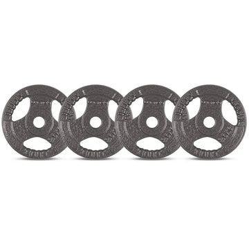 CORTEX 2.5kg Cast Iron Tri-Grip Weight Plates Set of 4