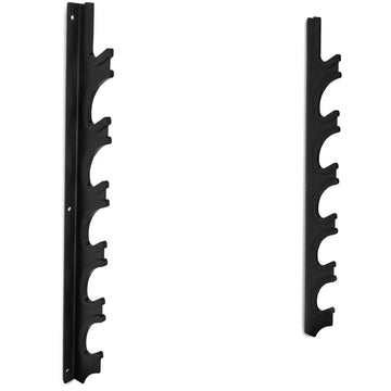 Cortex Wall-Mounted Barbell Rack 6-Bar Steel 103cm Black
