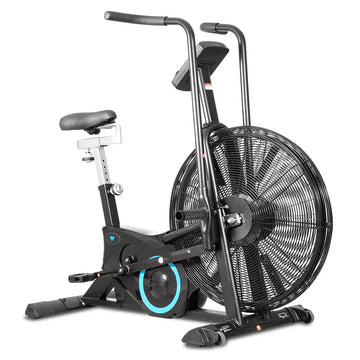 Lifespan Fitness Air Bike 25 inch Steel Fan Unlimited Resistance Adjustable Handlebar