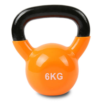 Cortex Vinyl Dipped Cast Iron Kettlebell 6kg