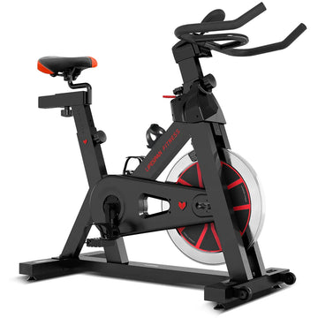 Spin Bike 13kg Cast Iron Flywheel Chain Drivetrain Adjustable Resistance