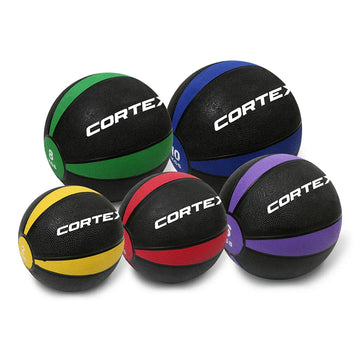 Cortex 30kg Medicine Ball Set 5 Piece 2-10kg Rubber