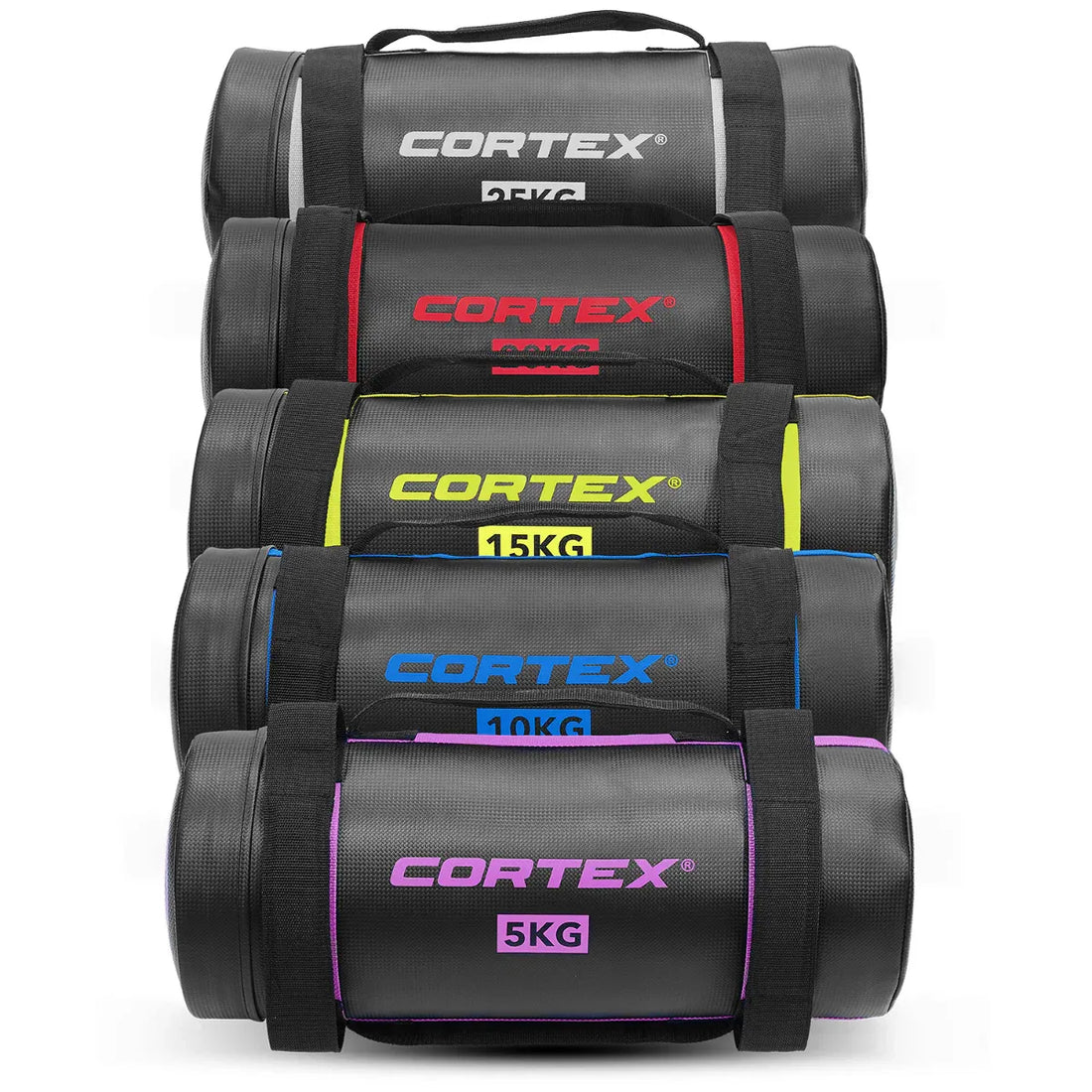 Cortex 75kg Power Bag Set Sand Filled