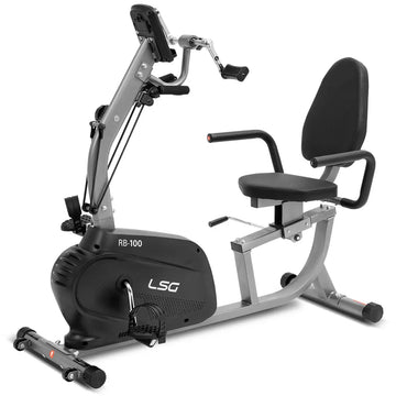 LSG Fitness Recumbent Bike Magnetic Resistance 8 Level 120kg