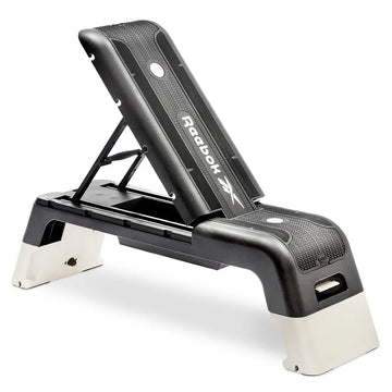 Reebok Deck White Multi-Functional Fitness Step Bench