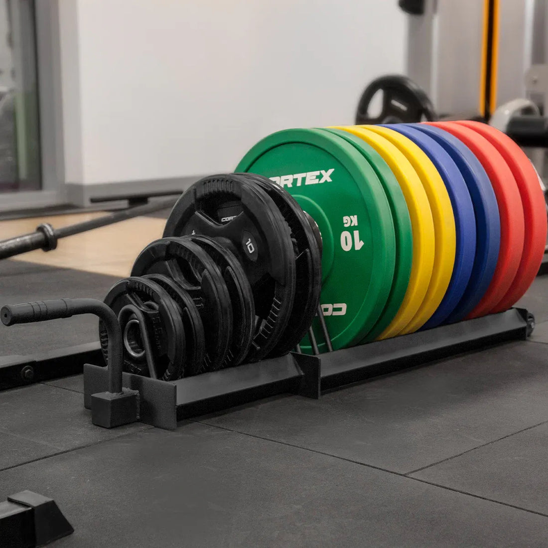 Cortex Weight Plate Storage Rack 16-Slot 144cm