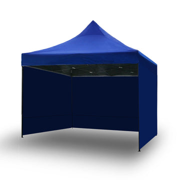 Vortaz Pop Up Gazebo 3x3m UV Water Resistant Portable Folding Blue