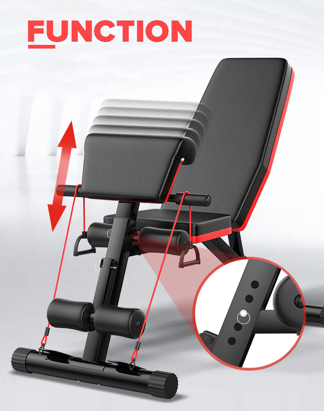 Adjustable Weight Bench Flat Incline Decline for Home Gym