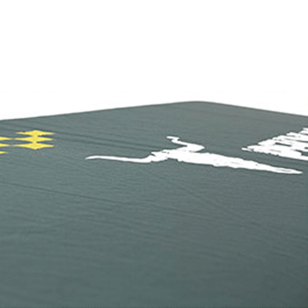 2-Pack Self Inflating Camping Mattress 8cm Moisture-Proof Joinable Green