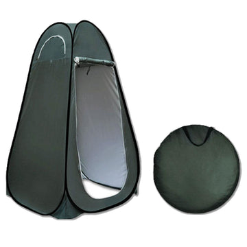 Pop Up Privacy Shower Toilet Tent Camping Beach Portable Green