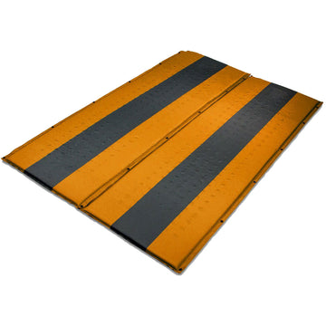 Double Self Inflating Camping Mattress 5cm Moisture-Proof Joinable Orange