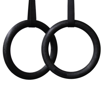Gymnastic Rings 240mm for Upper Body Strength Training Adjustable Straps