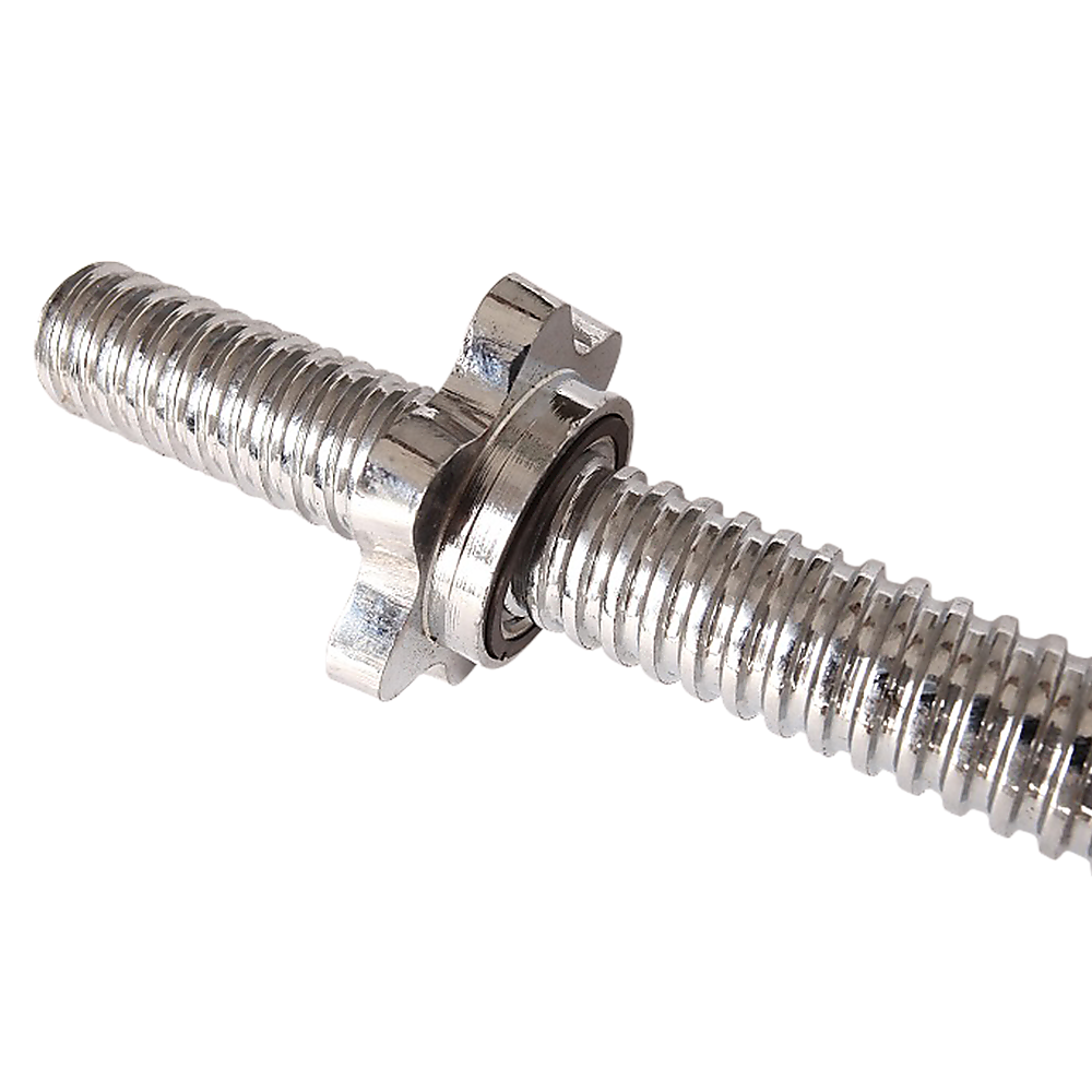 Chrome Tricep Bar for Targeted Arm Training Solid Steel with Knurled Grips