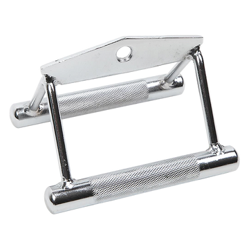 Triangle Cable Attachment Handle for Gym Machines Chrome Steel