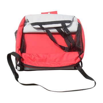 Portable Dog Car Booster Seat for Window Viewing Red