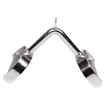 Randy & Travis D-Handle Row Gym Cable Bar Heavy Duty Steel