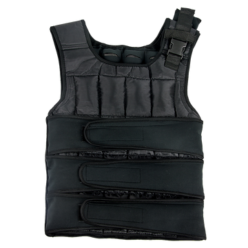 20kg Adjustable Weighted Training Vest Sand Filled Nylon Padded