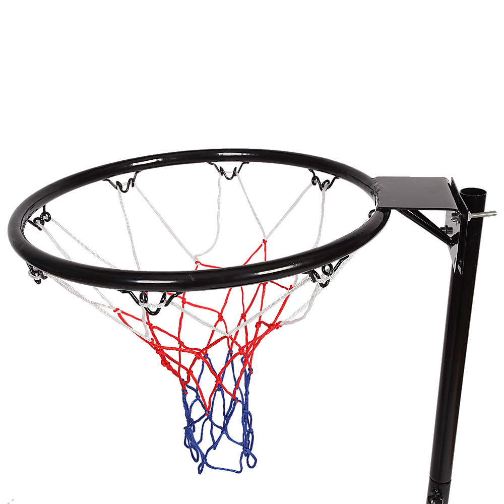 Netball Ring Stand Height Adjustable Portable 3.05m Steel