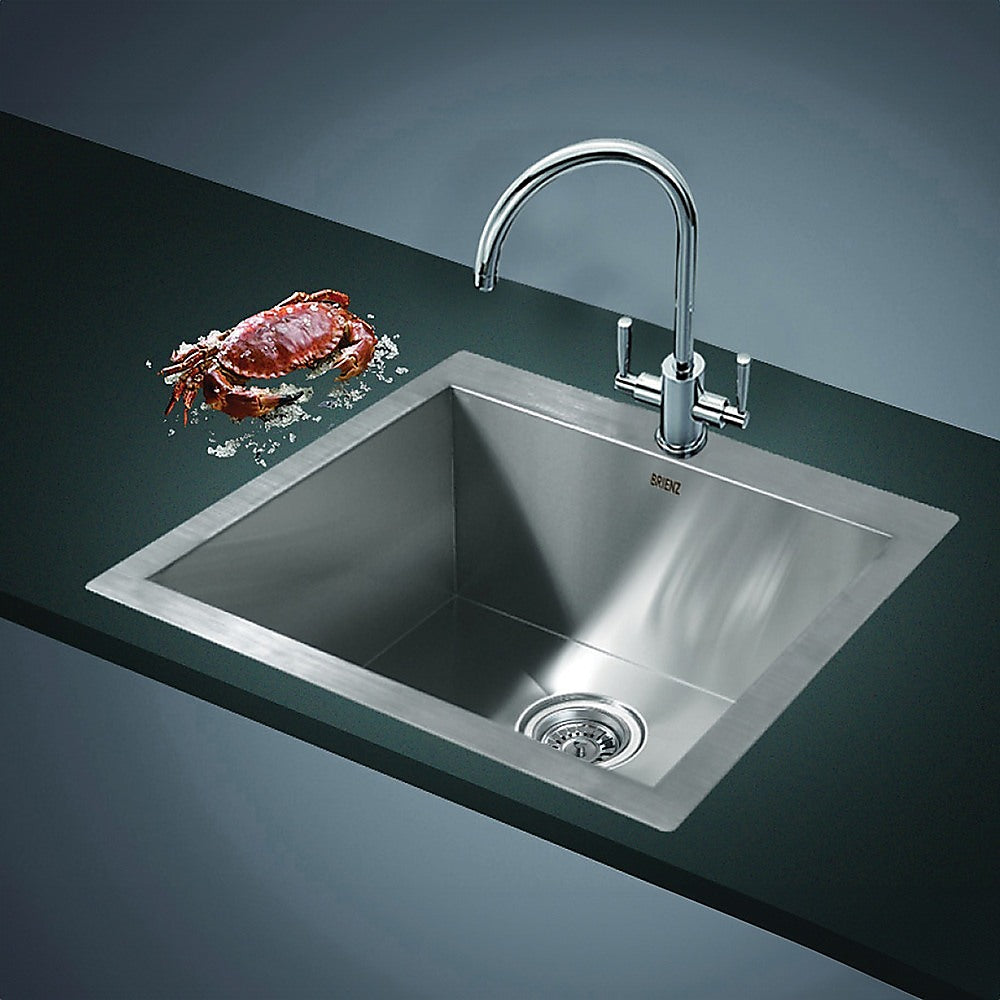 Vortaz 304 Stainless Steel Topmount Kitchen Sink 530x505mm
