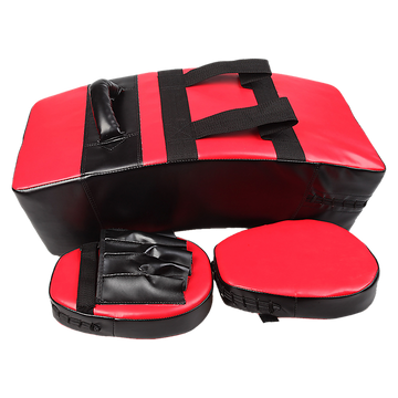 Kickboxing Sparring Shield and Punching Pad Combo Set