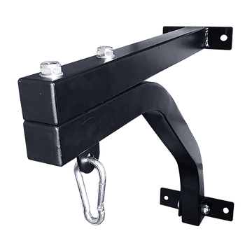 Heavy Duty Steel Boxing Bag Wall Bracket 100kg Max Load Black