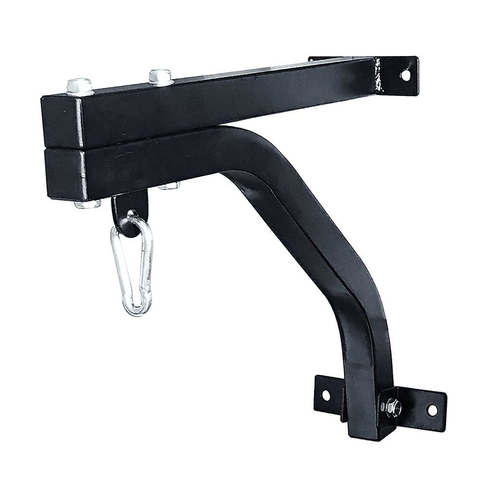 Heavy Duty Steel Boxing Bag Wall Bracket 100kg Max Load Black