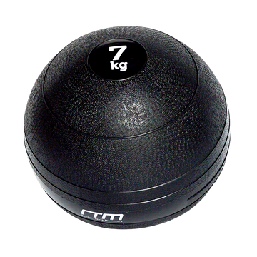 Sand Filled Slam Ball No Bounce 7kg Black Core Strength Training