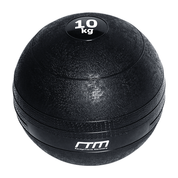 Sand Filled Slam Ball No Bounce 10kg Black Core Strength Training