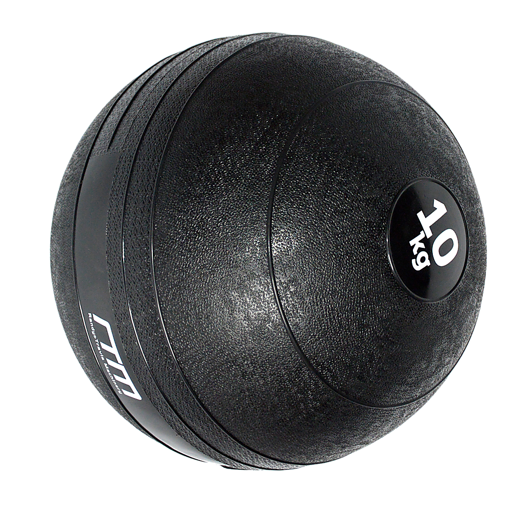 Sand Filled Slam Ball No Bounce 10kg Black Core Strength Training