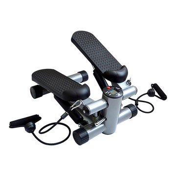 Aerobic Stepper Air Climber Machine Anti-Slip Pedals Black Steel