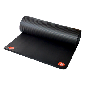 Randy Travis Machinery Eyelet Hanging Exercise Mat 180x60cm Black