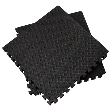 12 Pack EVA Foam Gym Mat Tiles Interlocking 60x60cm Home Gym Flooring