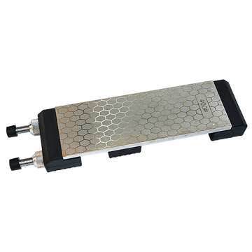 Vortaz Double-Sided Diamond Knife Sharpener 400/1000 Grit with Holder