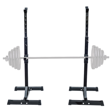 Randy Travis Machinery Adjustable Steel Squat Rack 200kg H-Frame Spotter Catch Bars