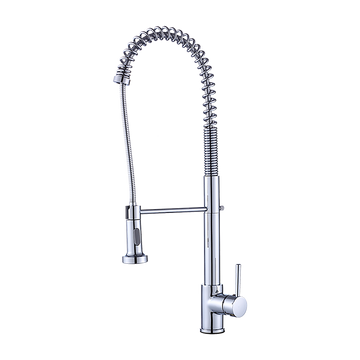 Della Francesca Pull-Out Kitchen Mixer Tap WELS 5 Star Chrome