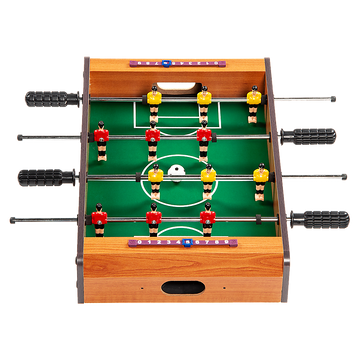 Portable Tabletop Foosball Game Wood Steel