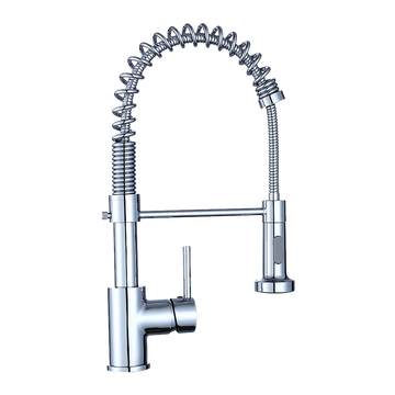Della Francesca Pull-Out Kitchen Mixer Tap WELS 5 Star Chrome