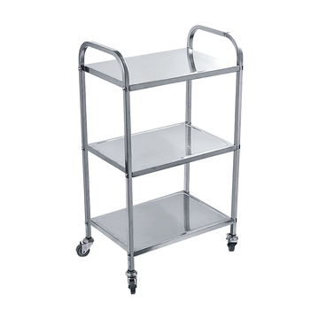 3-Tier Stainless Steel Kitchen Trolley Cart 130kg