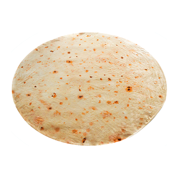 Randy Travis Machinery Round Tortilla Throw Rug Cotton Flannel 180cm