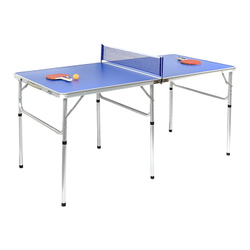 Portable Folding Ping Pong Table with Paddles and Balls 152cm