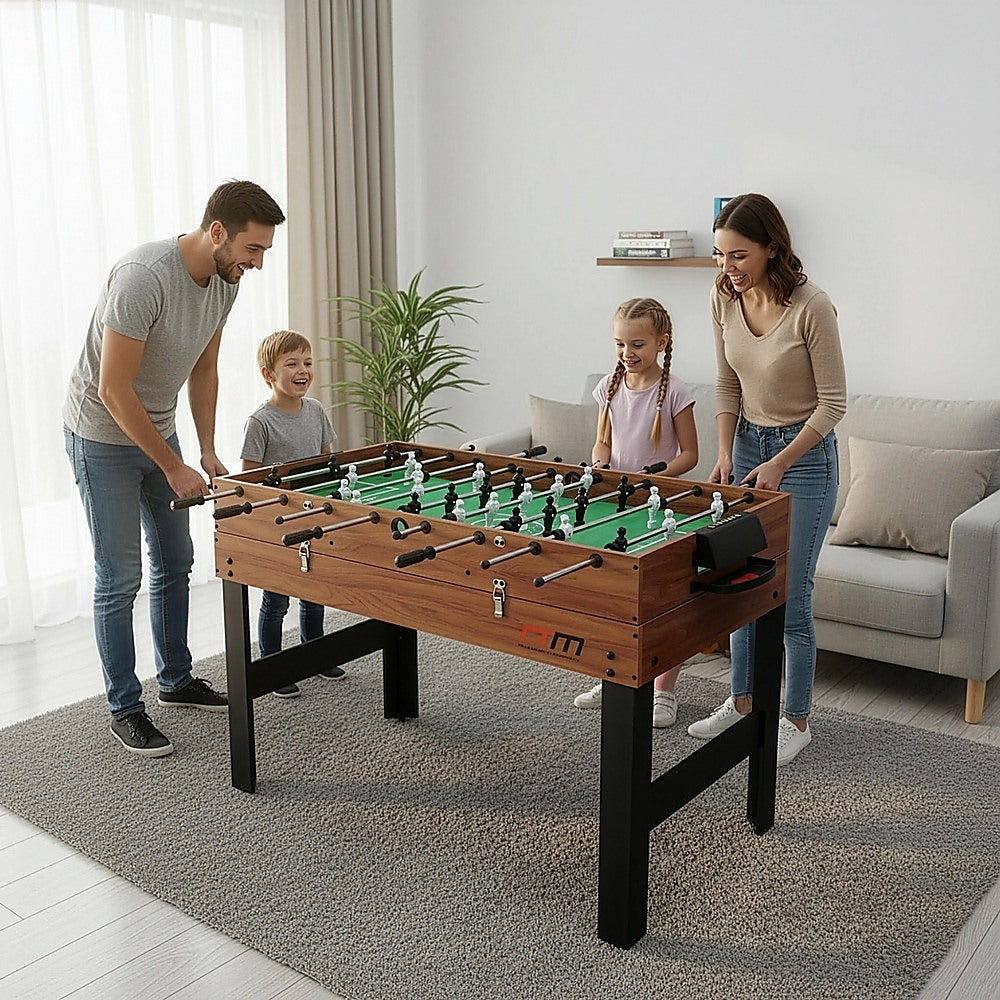3-in-1 Game Table Foosball Pool Hockey Family Fun MDF