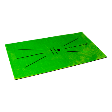 Golf Swing Training Mat Green Portable Practice Putting Aid 60x30cm
