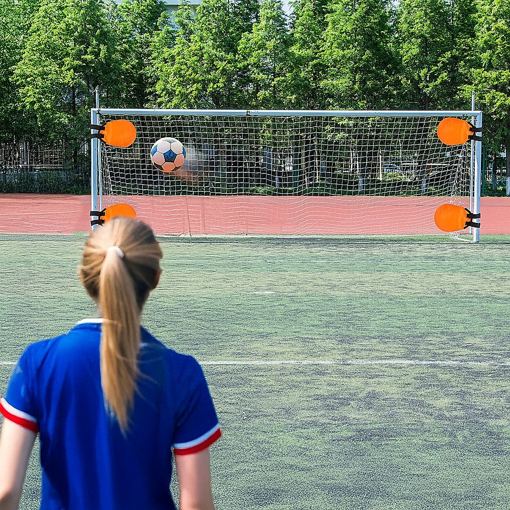 Soccer Goal Target Training Set 4 Pieces Fluorescent for Practice