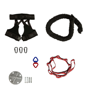 Bungee Resistance Trainer Belt Home Gym Ceiling Mounted 90kg