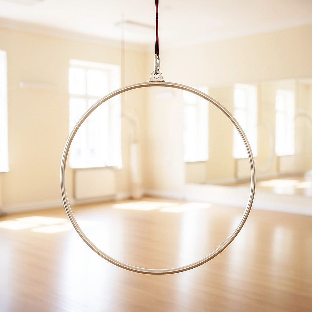 Aerial Yoga Hoop Lyra Ring 90cm for Home Gym Yoga Dance